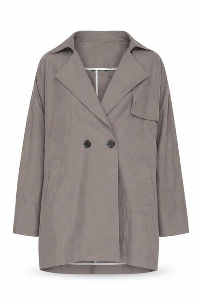 Darimeya Women's Brown Trench Coat Size S/M