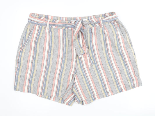 Next Women's Multicoloured Size 20 Chino Shorts