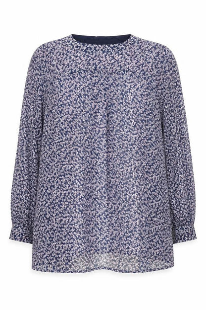 Next Women's Multicoloured Floral Blouse, Size 18, Long Sleeve