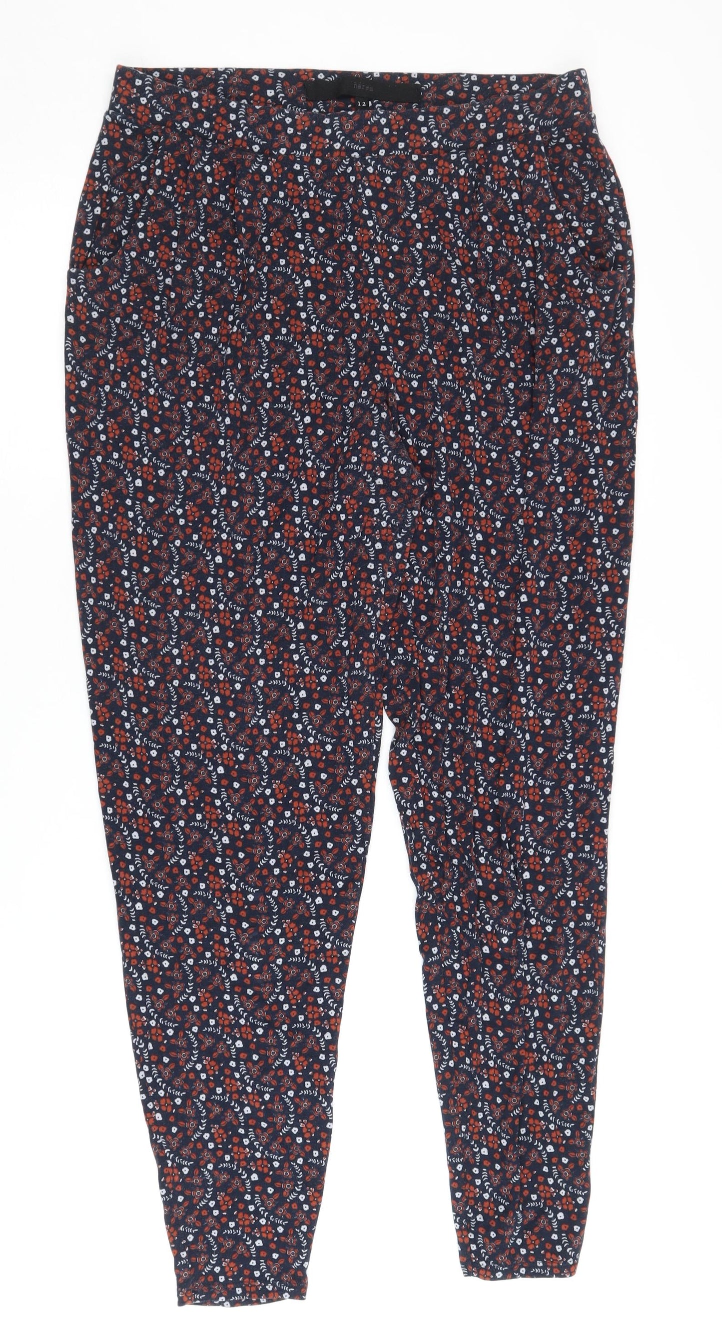 Womens UK Size 12 NEXT Slim Fit Leggings Multicoloured Trousers