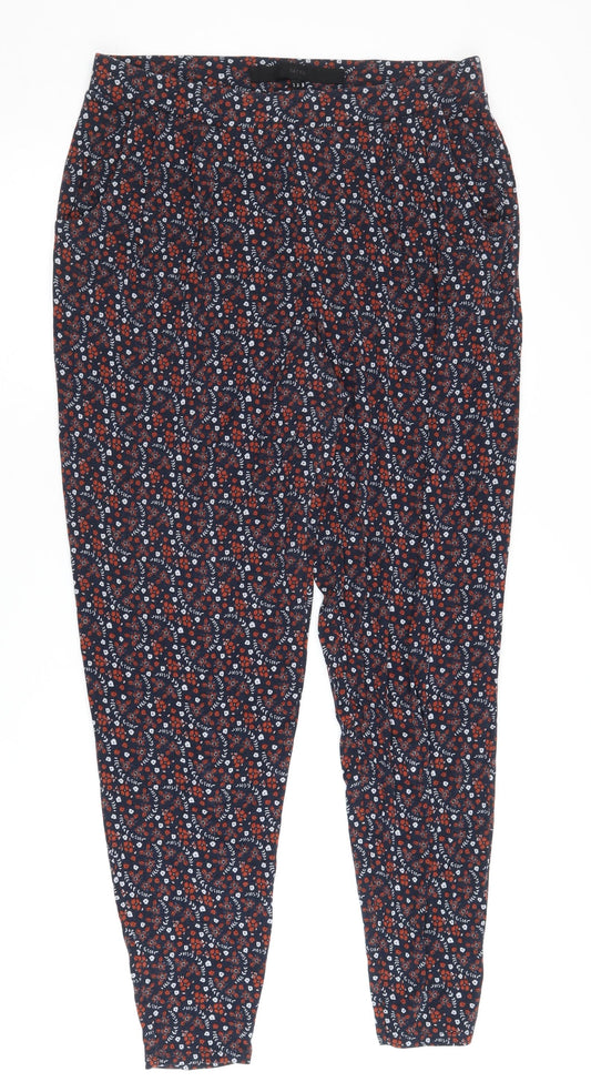 Womens UK Size 12 NEXT Slim Fit Leggings Multicoloured Trousers