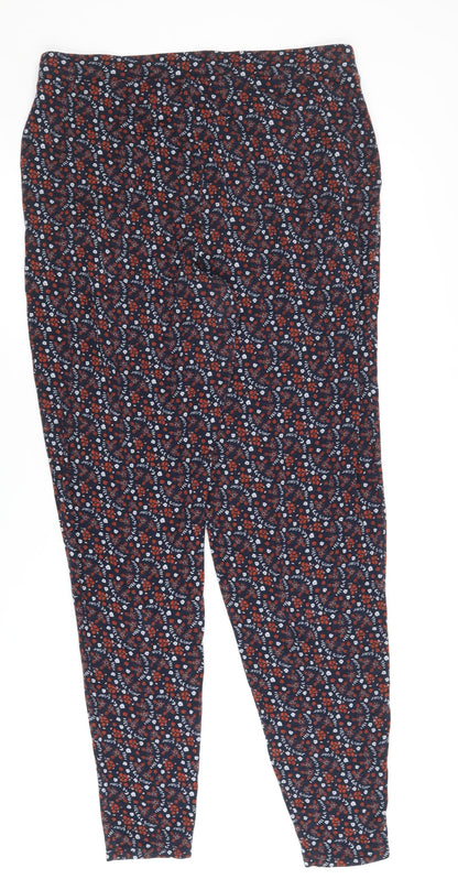 Womens UK Size 12 NEXT Slim Fit Leggings Multicoloured Trousers