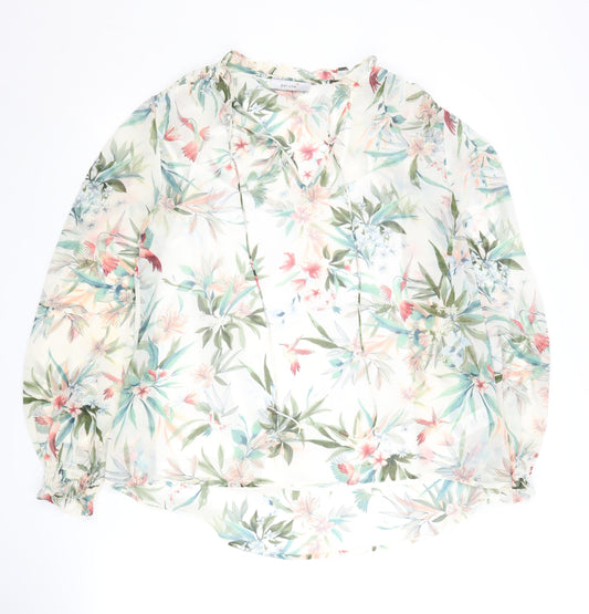 Womens UK Size 12 Marks and Spencer Multicoloured Camisole Blouse