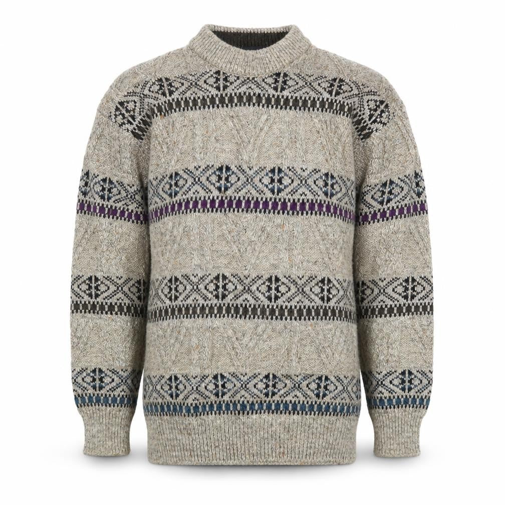 Mens UK Size M St Michael Beige Pullover Jumper