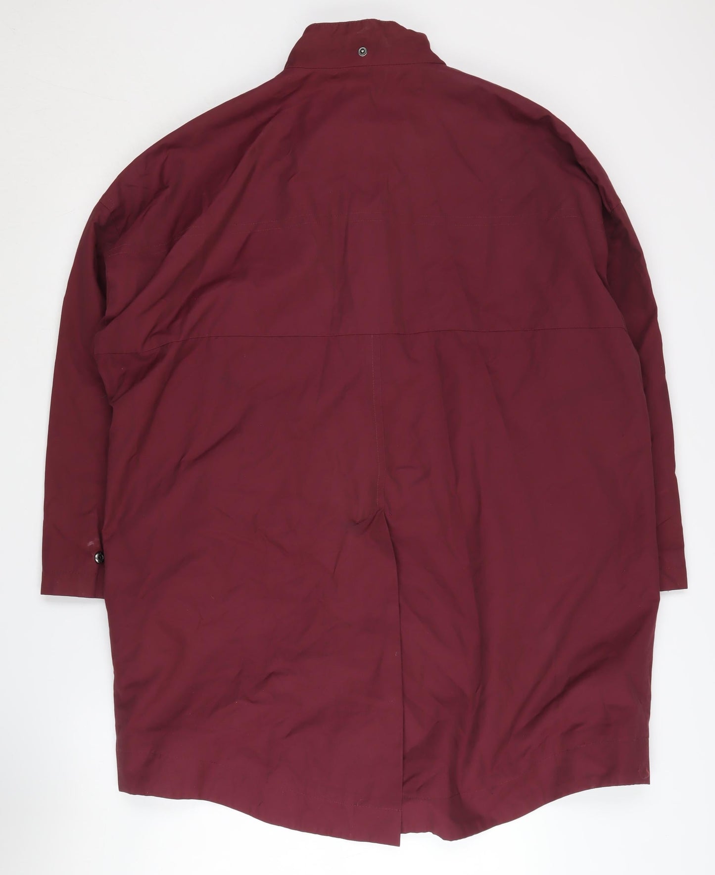 Kin Women's Long Red Coat, Size 14