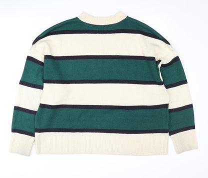 Womens UK Size 12 H&M Multicoloured Pullover Jumper