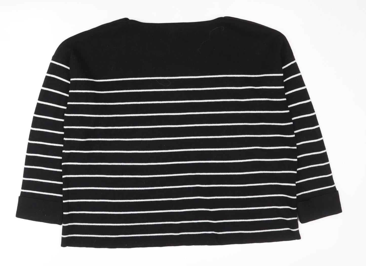 Womens UK Size L H&M Black Pullover Jumper