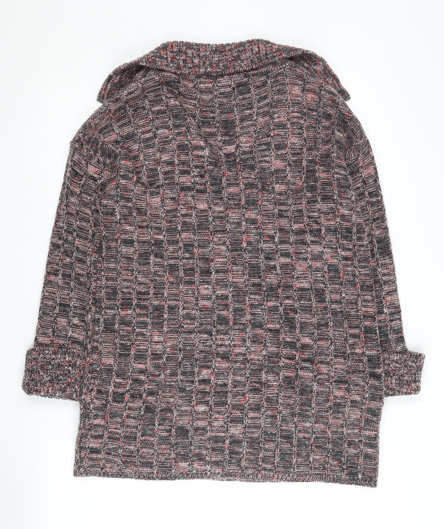 Womens UK Size 16 St Michael Multicoloured Henley Jumper