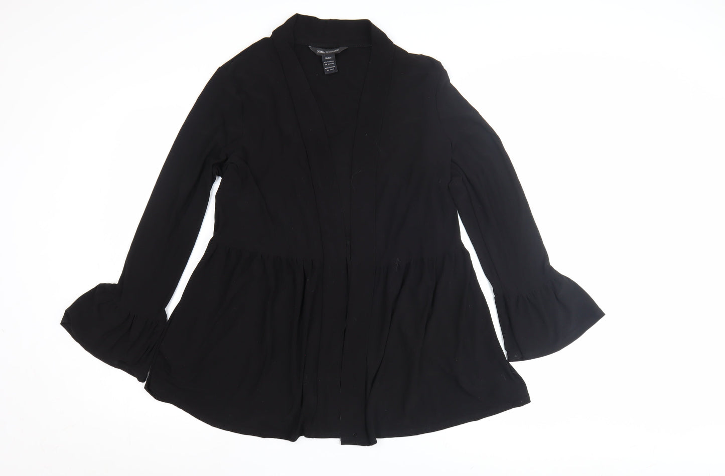 Womens UK Size M Nina Leonard Black Basic Jacket