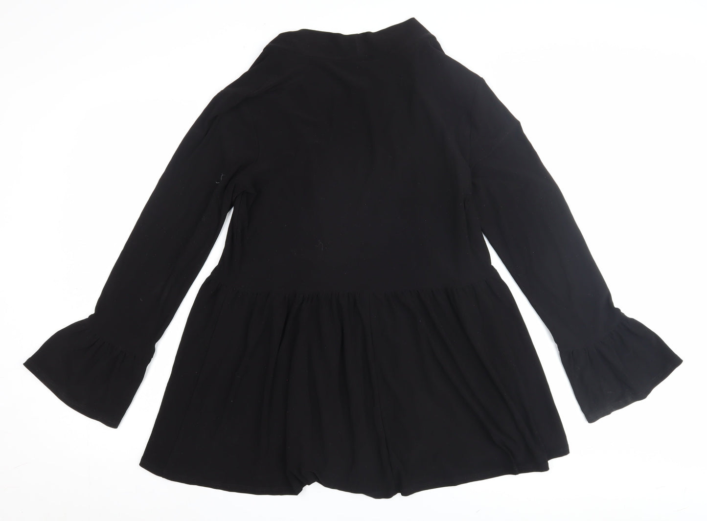 Womens UK Size M Nina Leonard Black Basic Jacket