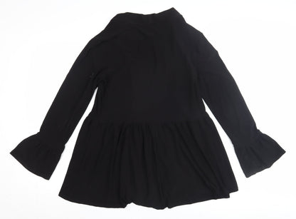 Womens UK Size M Nina Leonard Black Basic Jacket