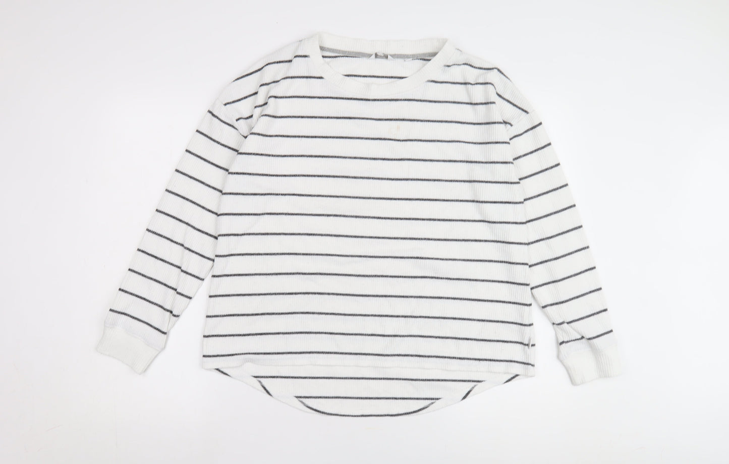 Womens UK Size L Fat Face White Basic T-Shirt