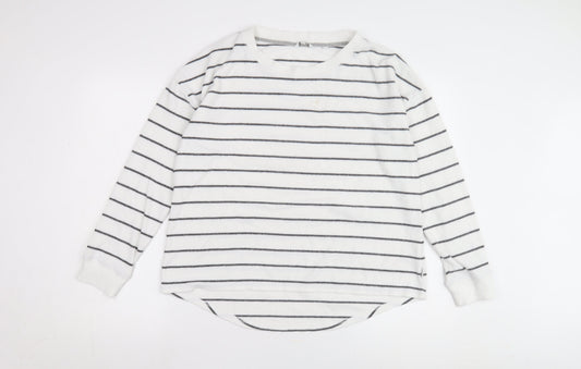 Womens UK Size L Fat Face White Basic T-Shirt