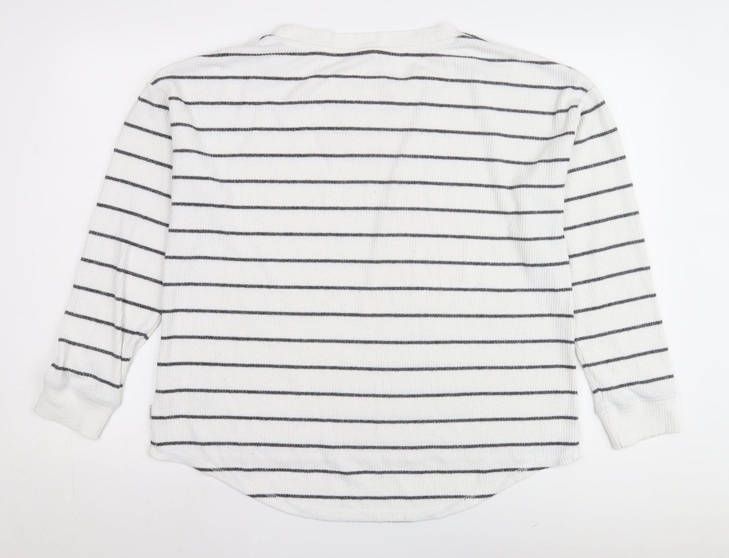 Womens UK Size L Fat Face White Basic T-Shirt