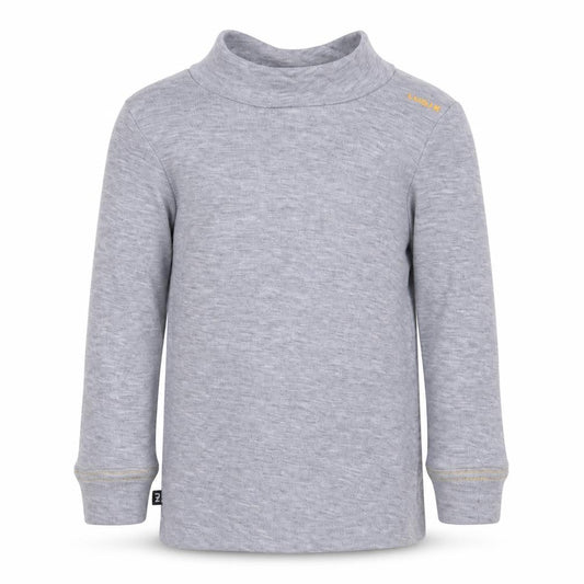 Decathlon Grey Long Sleeve High Neck Boys Shirt 2-3 Years