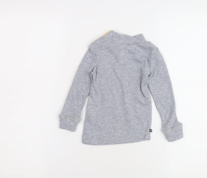 Decathlon Grey Long Sleeve High Neck Boys Shirt 2-3 Years