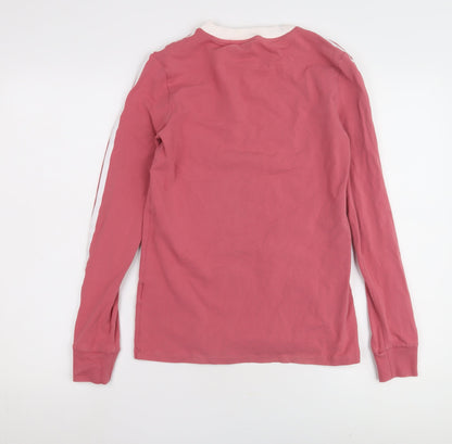 Adidas Women's Pink Long Sleeve Pullover, Size 8