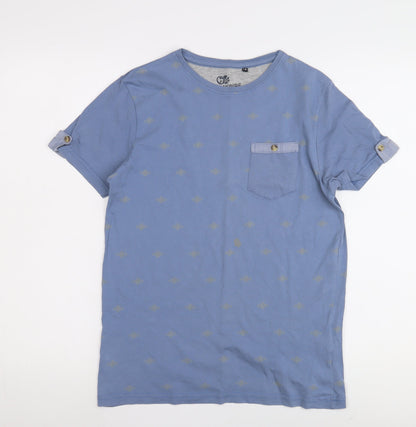 Haywire Boys Blue Graphic Print T-Shirt Large