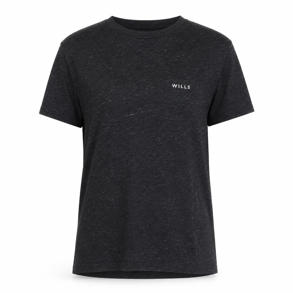 Womens UK Size XS Jack Wills Black Basic T-Shirt