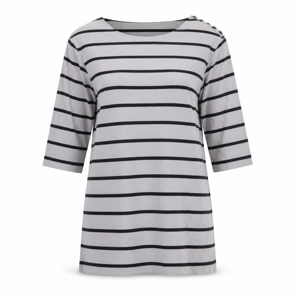 Womens UK Size M Jackpot Grey Tunic T-Shirt