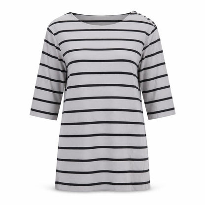 Womens UK Size M Jackpot Grey Tunic T-Shirt