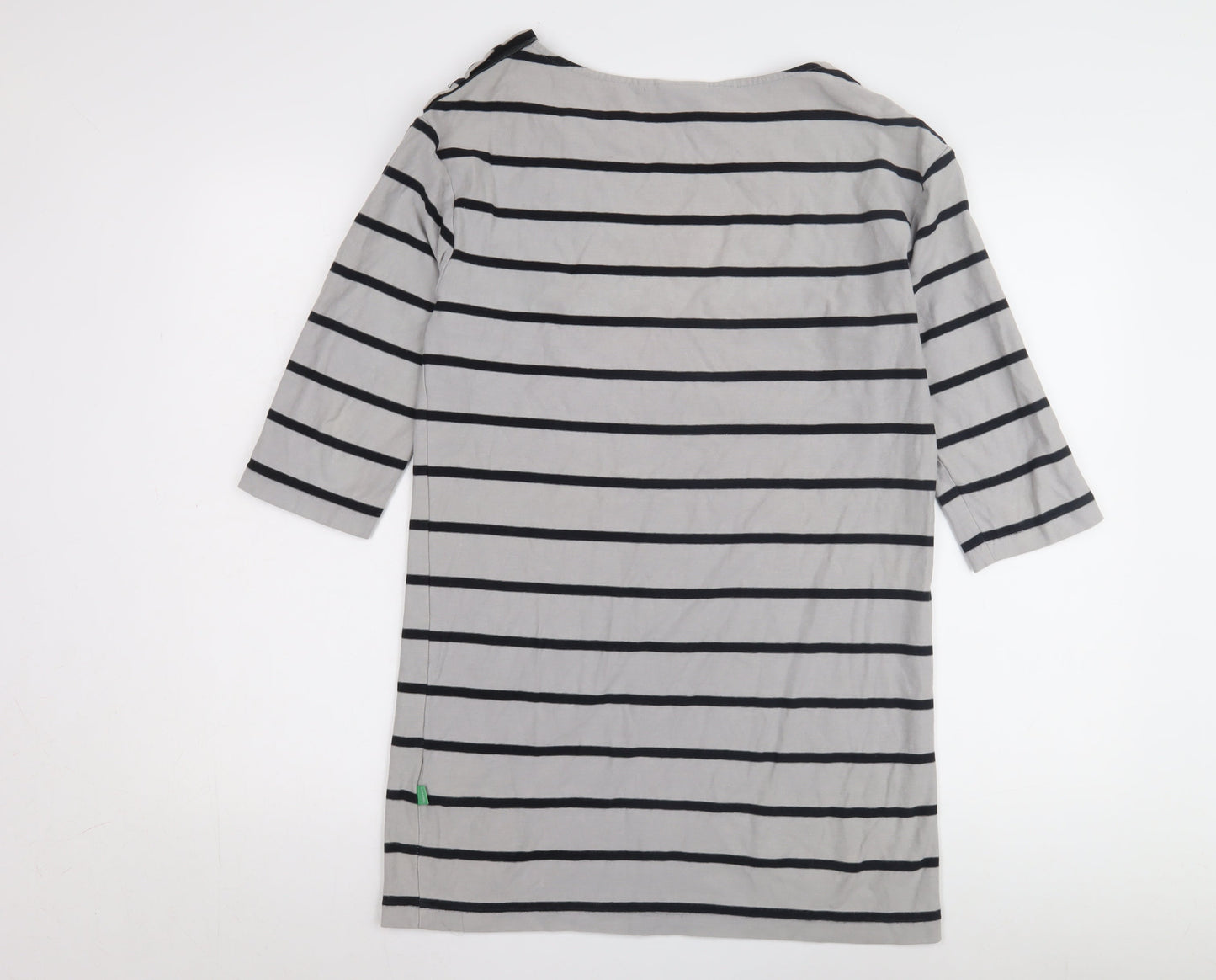 Womens UK Size M Jackpot Grey Tunic T-Shirt