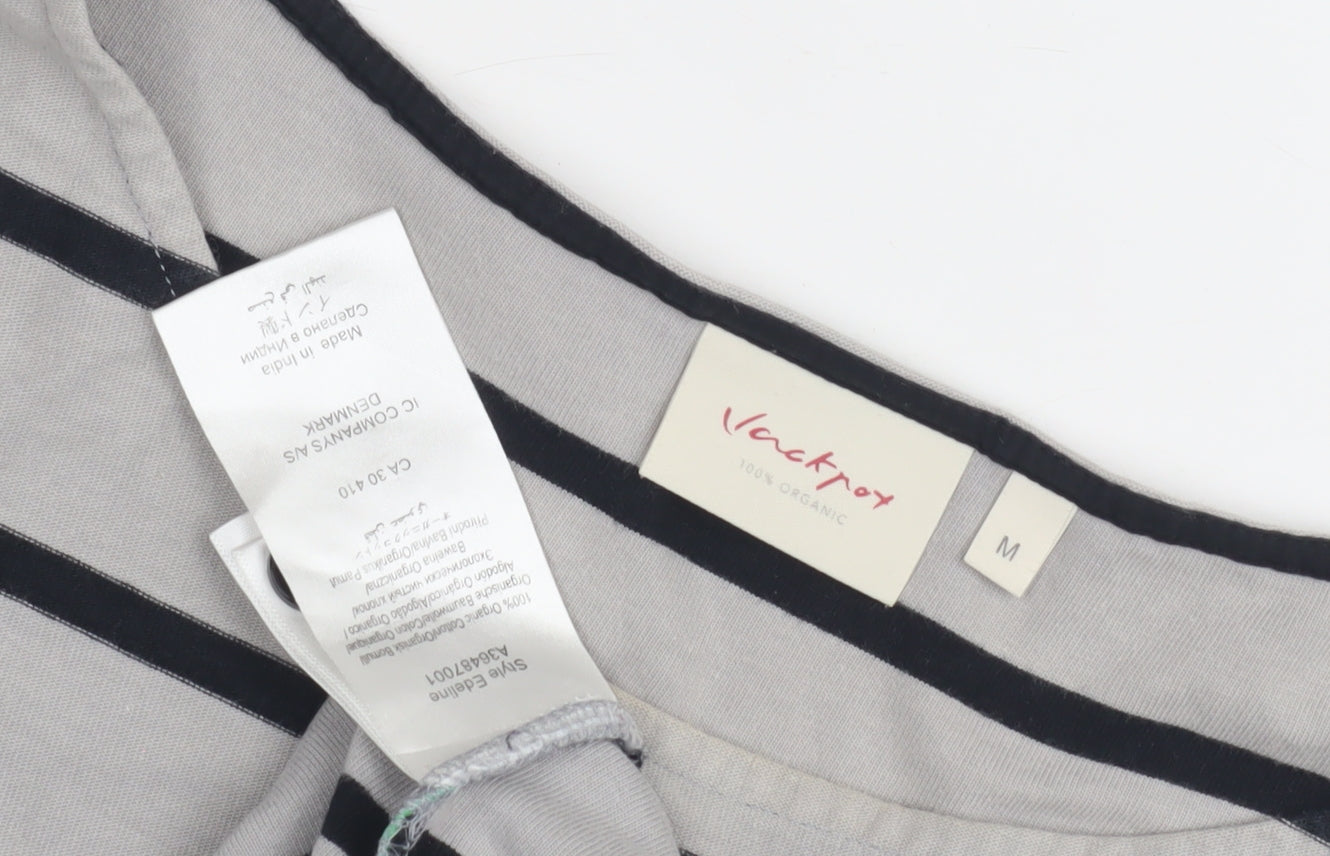 Womens UK Size M Jackpot Grey Tunic T-Shirt