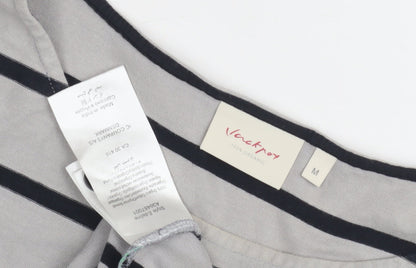Womens UK Size M Jackpot Grey Tunic T-Shirt