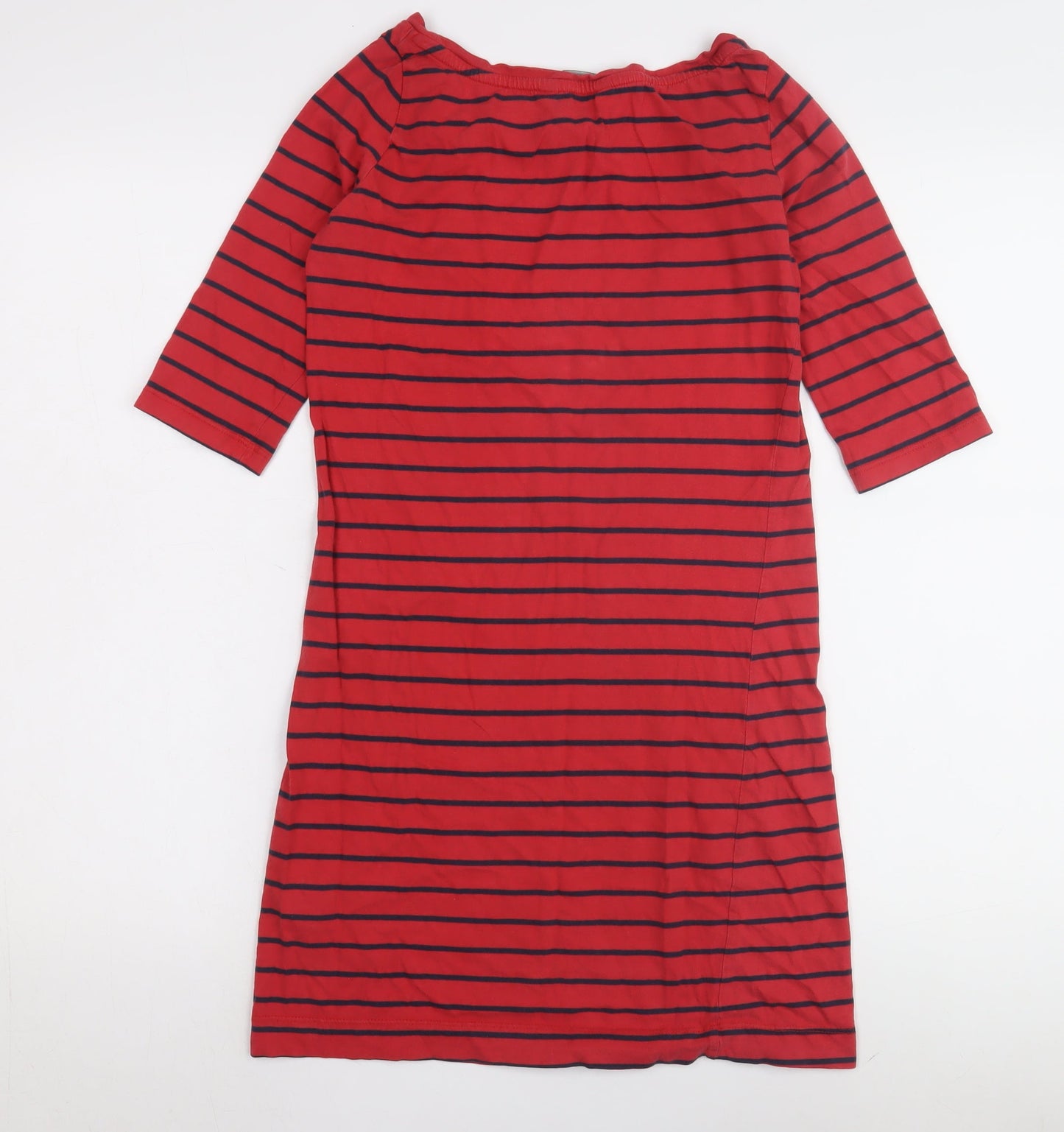 French Connection Women's Red T-Shirt Dress Size 10