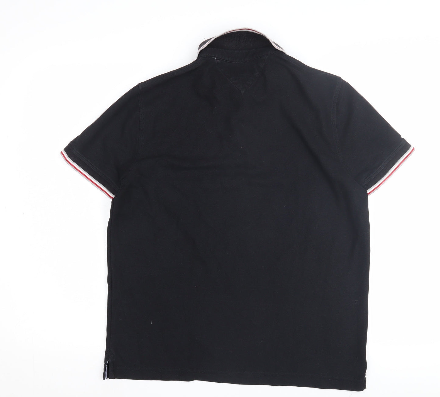 Tommy Hilfiger Men's Black Polo Shirt M