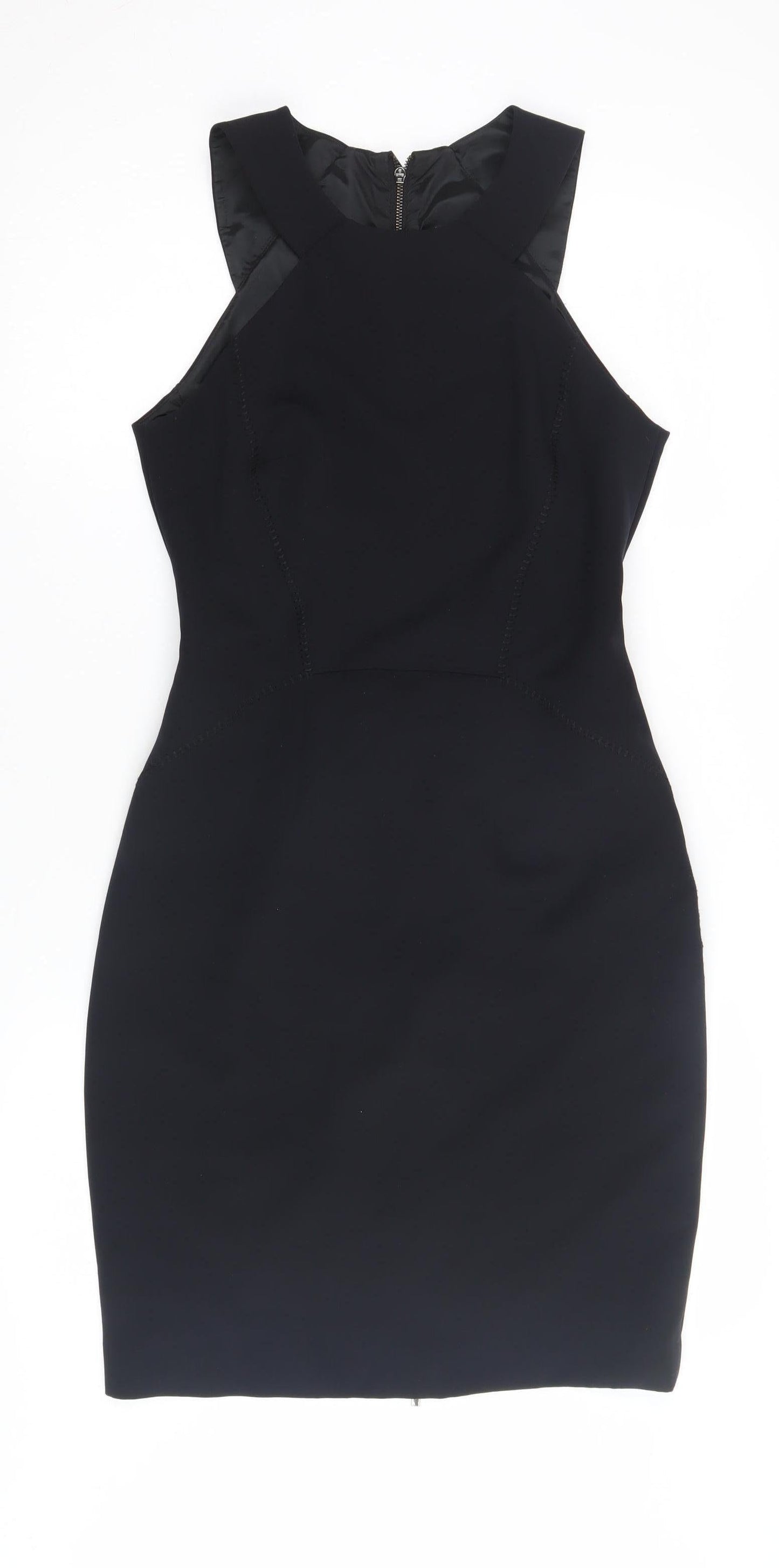 French Connection Women's Black Sheath Dress S