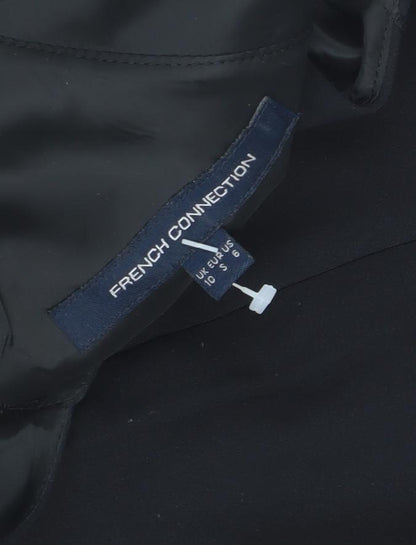 French Connection Women's Black Sheath Dress S