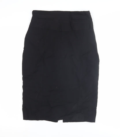 Karen Millen Women's Black Pencil Skirt Size 10