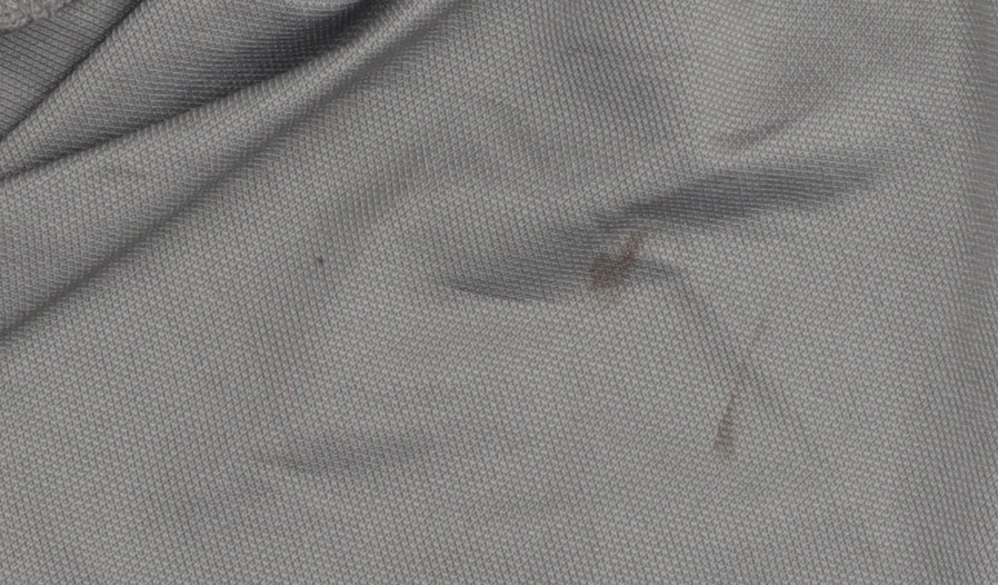 Crossways Men's Grey Polo Shirt L Short Sleeve