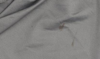 Crossways Men's Grey Polo Shirt L Short Sleeve