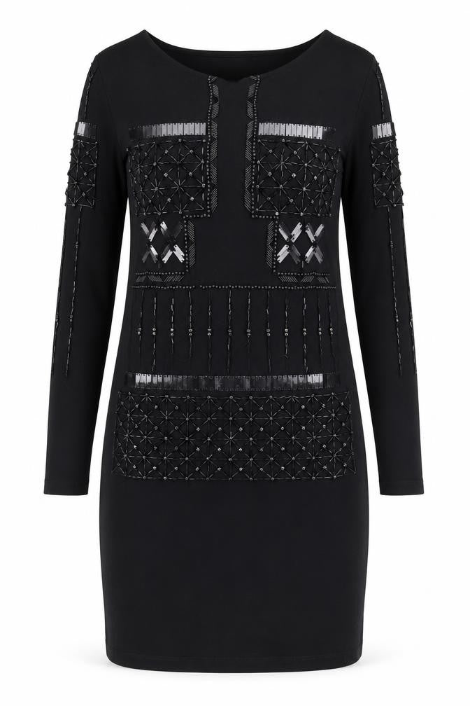 Religion Women's Black Midi Bodycon Dress Size 12