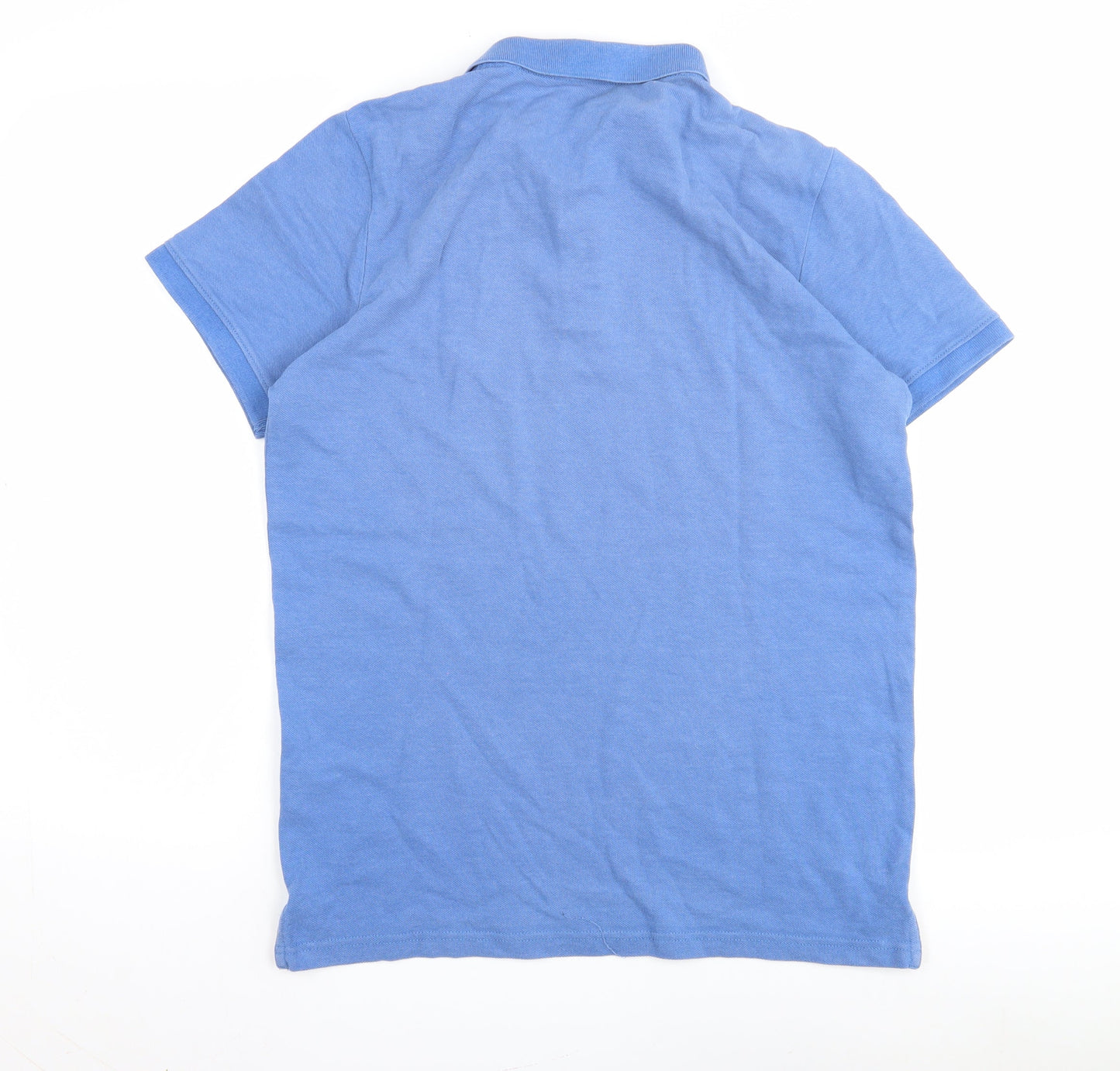 Tom Tailor Men's Blue Polo Shirt M Short Sleeve