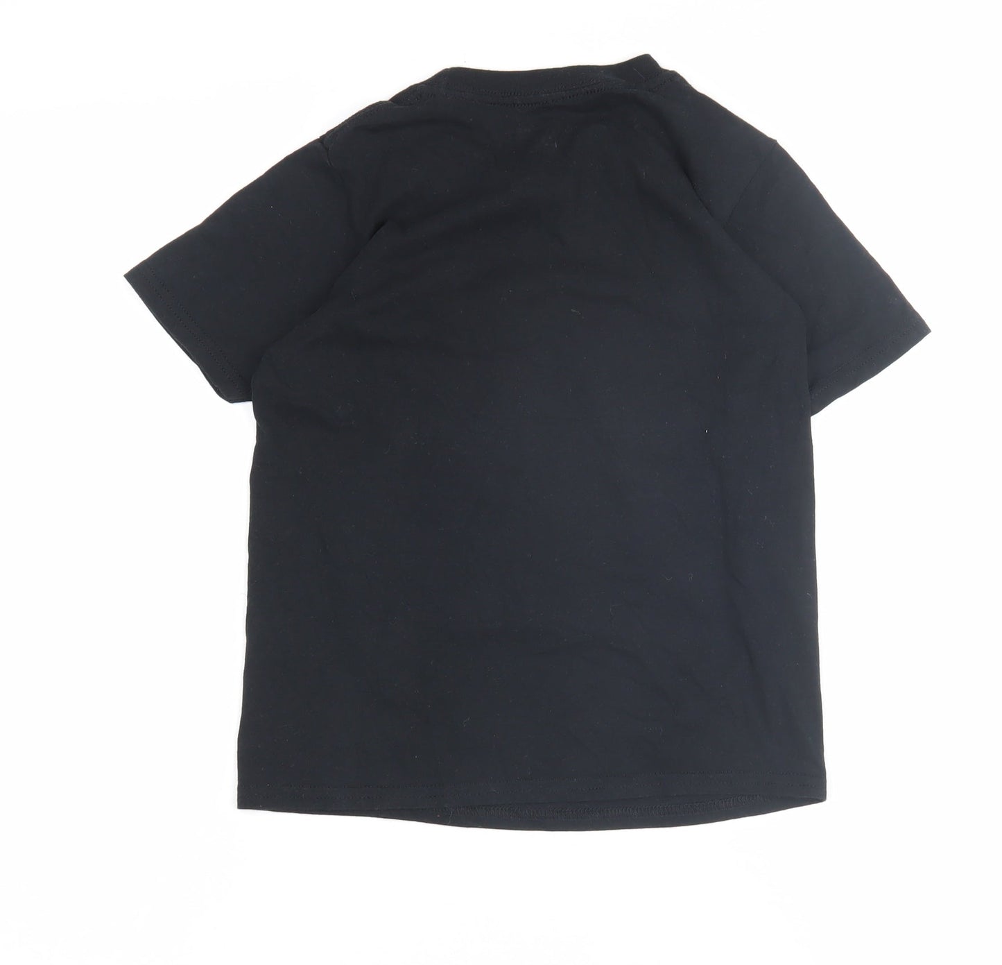 Illuminated Apparel Boys Black T-Shirt 7-8 Years with Logo