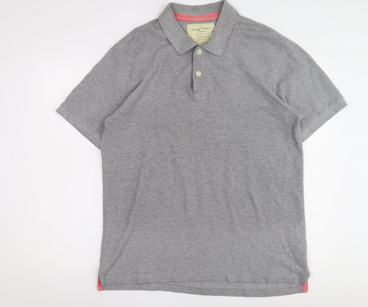 Samuel Windsor Men's Grey Polo Shirt XL
