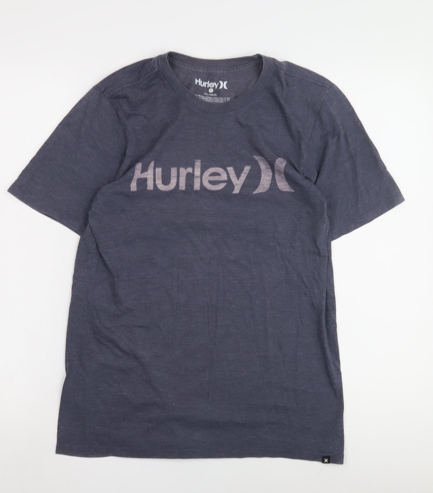 Mens UK Size S Hurley Blue  T-Shirt