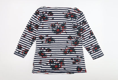 Mountain Warehouse Women's Striped Floral Top Size 10