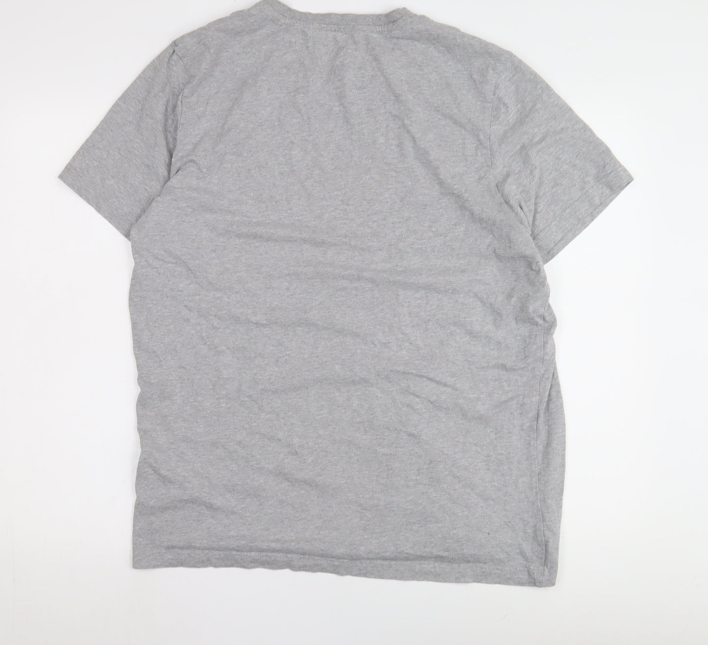 Reebok Men's Grey XL Crew Neck T-Shirt