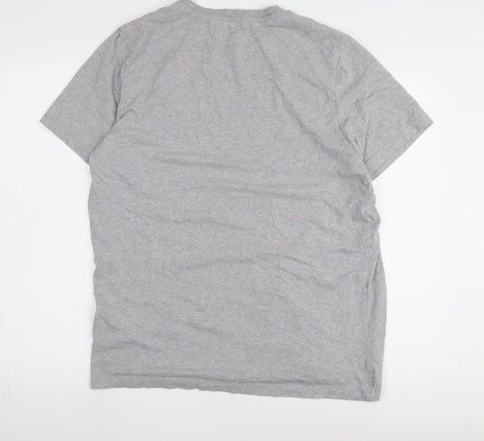 Reebok Men's Grey XL Crew Neck T-Shirt