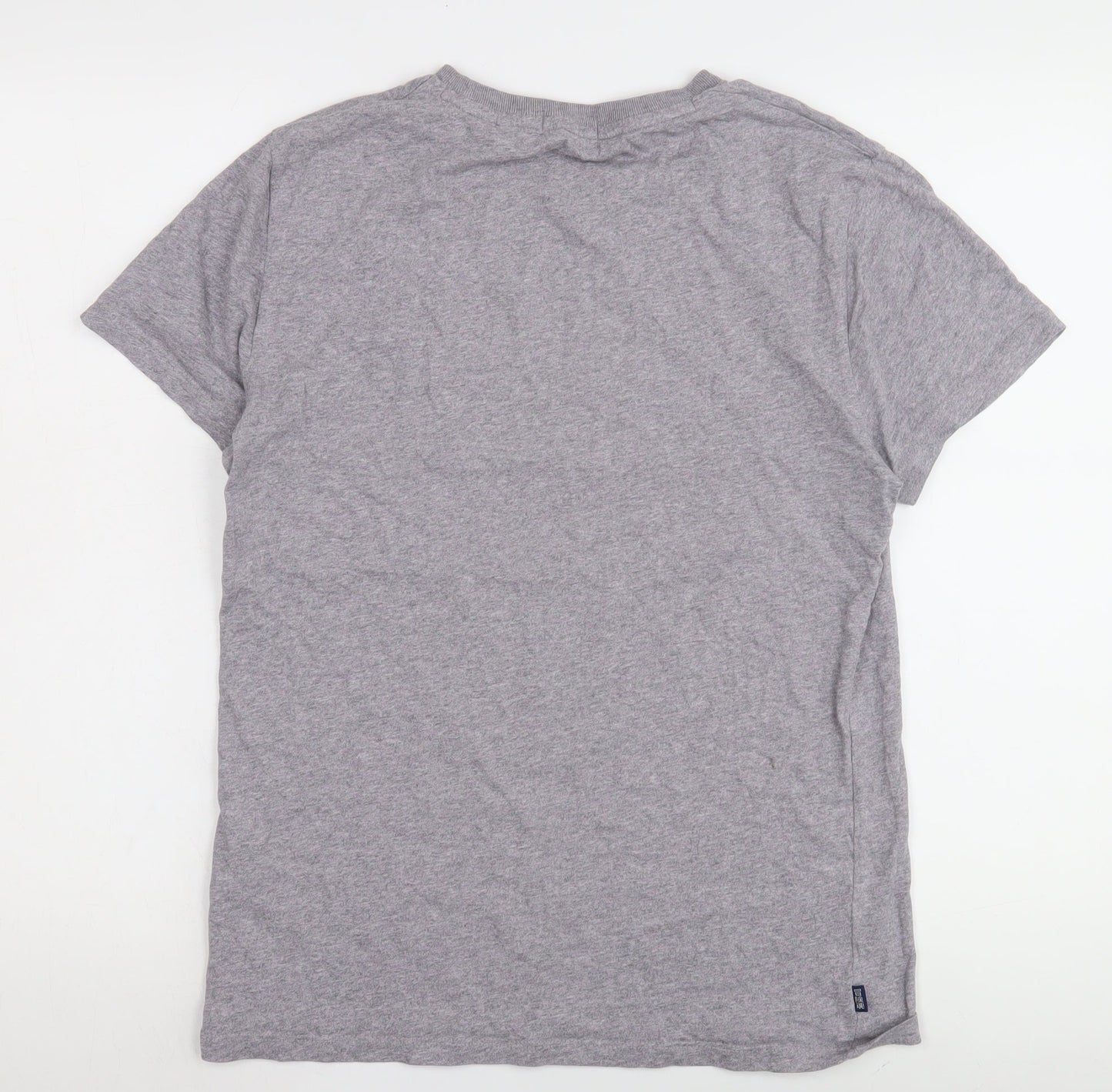 Superdry Men's Grey Crew Neck T-Shirt - S, Comfortable & Stylish