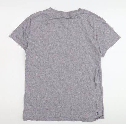 Superdry Men's Grey Crew Neck T-Shirt - S, Comfortable & Stylish