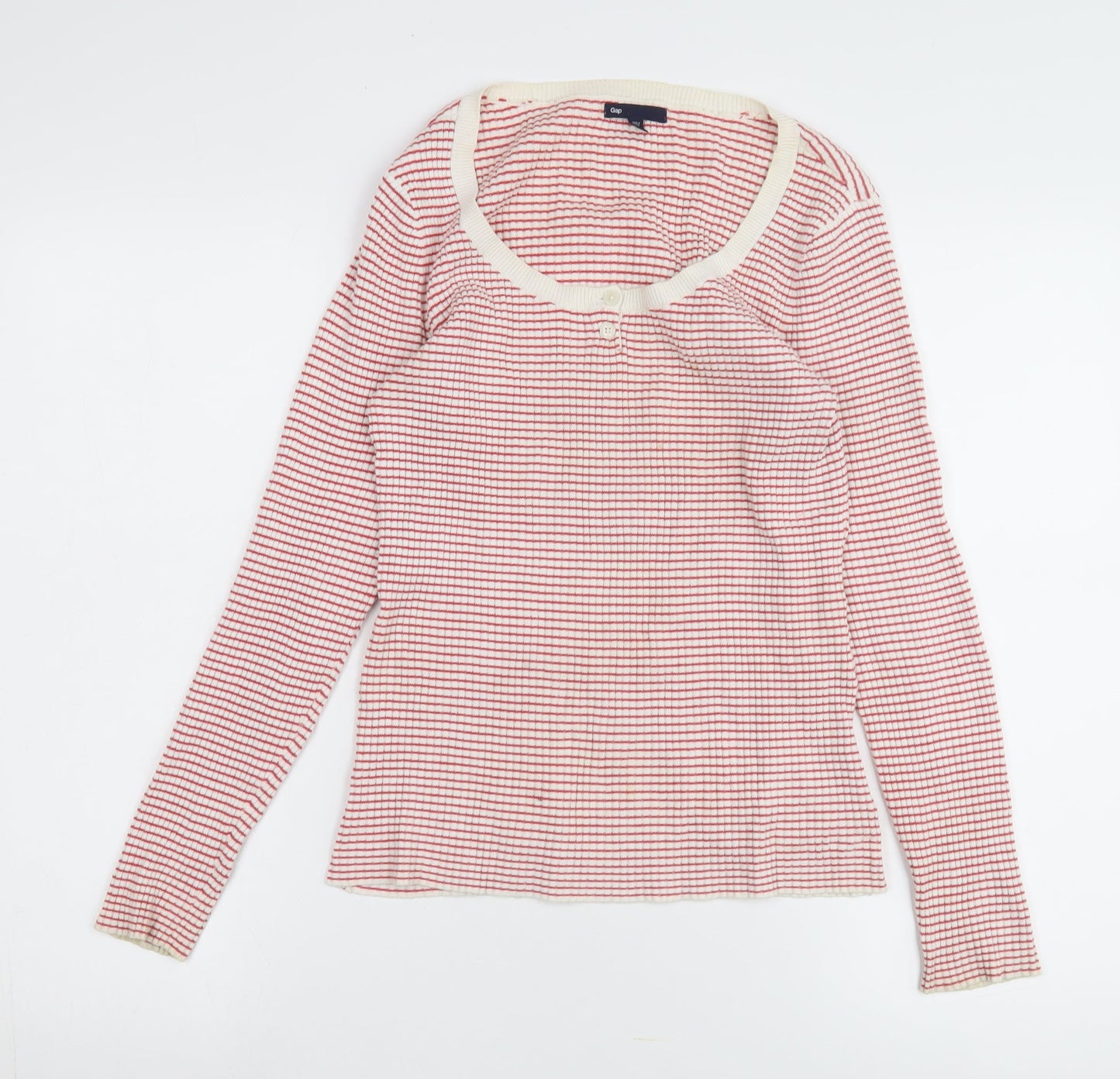 Womens UK Size 14 Gap Multicoloured Basic T-Shirt