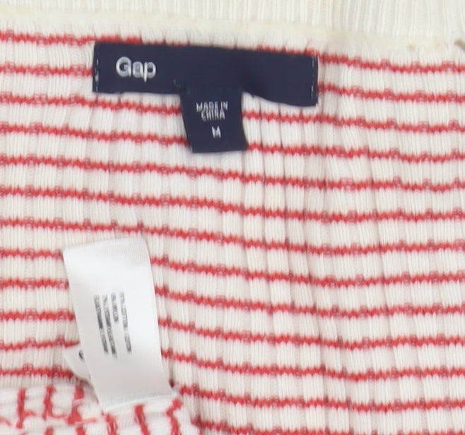 Womens UK Size 14 Gap Multicoloured Basic T-Shirt