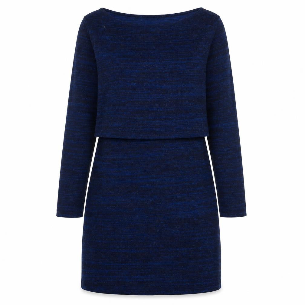 JoJo Maman Bébé Women's Blue Shift Dress M