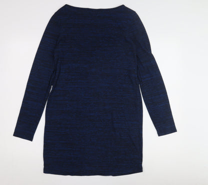 JoJo Maman Bébé Women's Blue Shift Dress M