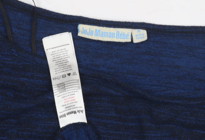 JoJo Maman Bébé Women's Blue Shift Dress M